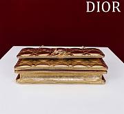 	 Dior My Dior Gold Patent Leather Bag - 21*11.5*4.5cm - 5