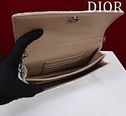 	 Dior My Dior Silver Patent Leather Bag - 21*11.5*4.5cm - 5