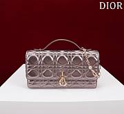 	 Dior My Dior Bronze Patent Leather Bag - 21*11.5*4.5cm - 1