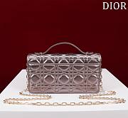 	 Dior My Dior Bronze Patent Leather Bag - 21*11.5*4.5cm - 3