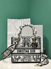 Dior Lady D-Lite Bag Embroidery - 24*11*20cm - 3