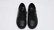 YSL Black Leather Andy Low Top Sneakers - 5