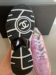 CHANEL Sneakers Pink G45585 Canvas Size 36 - 2