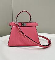 	 Fendi Peekaboo Iseeu Petite Pink Bag - 20*11*15cm - 1