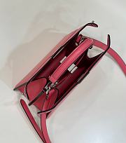 	 Fendi Peekaboo Iseeu Petite Pink Bag - 20*11*15cm - 5