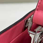 	 Fendi Peekaboo Iseeu Petite Pink Bag - 20*11*15cm - 3