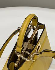 	 Fendi Peekaboo Iseeu Petite Yellow Bag - 20*11*15cm - 6