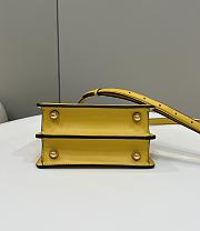 	 Fendi Peekaboo Iseeu Petite Yellow Bag - 20*11*15cm - 4