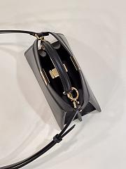 	 Fendi Peekaboo Iseeu Petite Black Bag - 20*11*15cm - 3