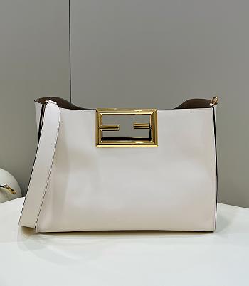 Fendi Way Bag in White - 40*17*29cm