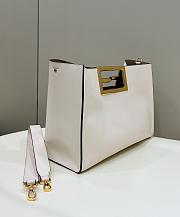 Fendi Way Bag in White - 40*17*29cm - 3