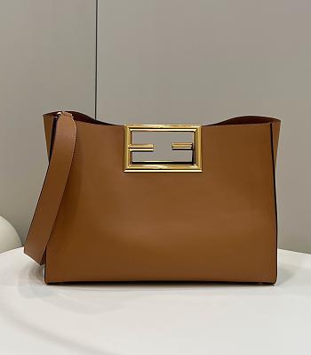 	 Fendi Way Bag in Brown - 40*17*29cm