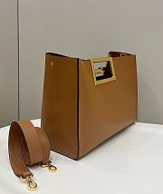 	 Fendi Way Bag in Brown - 40*17*29cm - 4