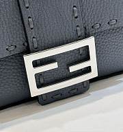 Fendi Peekcaboo Blue Mini Bag - 19.5x4.5x13cm - 2