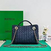 Bottega Veneta Small Andiamo Blue Handbag - 25*20*10cm - 5