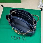 Bottega Veneta Small Andiamo Blue Handbag - 25*20*10cm - 3