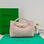 	 Bottega Veneta Small Andiamo Pink Handbag - 25*20*10cm - 1