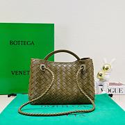 	 Bottega Veneta Small Andiamo Green Handbag - 25*20*10cm - 5