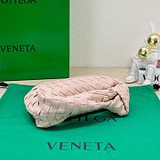 Bottega Veneta Mini Jodie In Pink Leather Bag - 23x28x8cm - 4