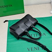 Bottega Veneta Mini East West Arco Tote Bag Black - 22*11*5.5cm - 3