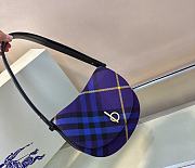 Burberry Rocking Horse Purple Bag - 26x9.5x20.5CM - 1