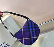 Burberry Rocking Horse Purple Bag - 26x9.5x20.5CM - 4