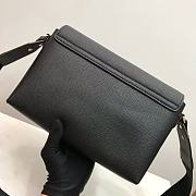 Burberry Medium Vintage Black Check Note Shoulder Bag - 25x18x8.5cm - 6