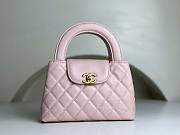 	 Chanel Kelly 23K Small Light Pink Bag - 19x13x7cm - 1