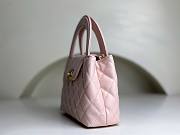 	 Chanel Kelly 23K Small Light Pink Bag - 19x13x7cm - 6