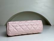 	 Chanel Kelly 23K Small Light Pink Bag - 19x13x7cm - 5