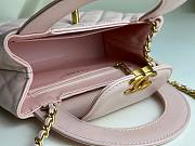 	 Chanel Kelly 23K Small Light Pink Bag - 19x13x7cm - 2