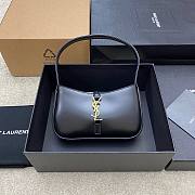 YSL Le 5 A 7 Mini Shoulder Bag in Black - 19x11.5x4.5cm - 1