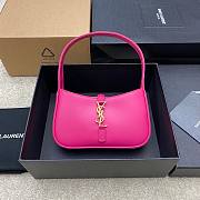 YSL Le 5 A 7 Mini Shoulder Bag in Pink - 19x11.5x4.5cm - 1