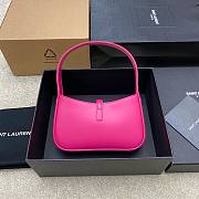 YSL Le 5 A 7 Mini Shoulder Bag in Pink - 19x11.5x4.5cm - 6