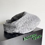 Bottega Veneta Jodie Suede Grey Bag - 48x40x16cm - 6