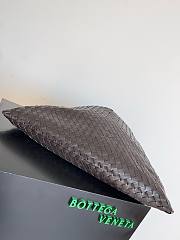 Bottega Veneta Hop large intrecciato leather brown tote - 24x54x13cm - 4