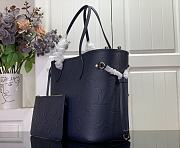 Louis Vuitotn Neverfull MM Monogram Empreinte Dark Navy - 31*28*14cm - 5