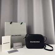 Balenciaga Everyday Camera Mini Black Crossbody Bag - 20cm - 1