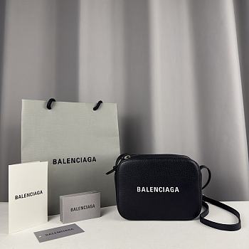 Balenciaga Everyday Camera Mini Black Crossbody Bag - 20cm