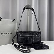 Balenciaga Le Cagole XS Black Shoulder Bag - 24x14x5cm - 3