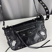 Balenciaga Le Cagole XS Black Shoulder Bag - 24x14x5cm - 2