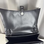 Balenciaga Hourglass Crush Black Bag - 40x15x11cm - 6