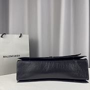 Balenciaga Hourglass Crush Black Bag - 40x15x11cm - 5