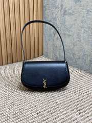 YSL Voltaire Black Shoulder Bag - 21x4.5x11cm - 1