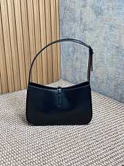 YSL Le 5 A 7 All Black Shoulder Bag - 23x16x6.5cm - 4