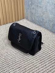 YSL Niki Black Shoulder Bag - 22×16×12cm - 4