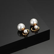 Dior CD Gold Earrings - 1