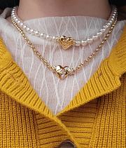 Chanel Love Pearl Necklace - 4