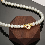 Chanel Love Pearl Necklace - 3