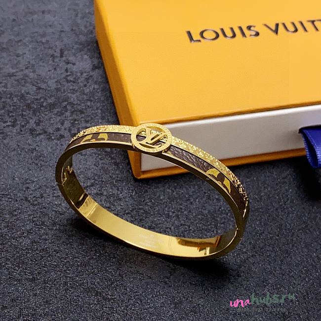 Louis Vuitton Bangle Gold Bracelet - 1